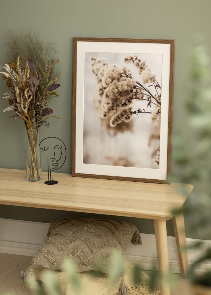 Rėmas Stilren šaltai rudas 50x70 cm - Paspartu baltas 15x23 inches