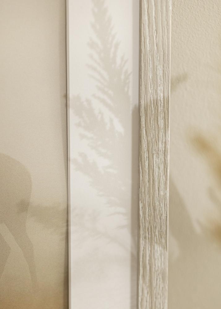 Rėmas Stilren šviesiai Pilka ąžuolas 40x50 cm - Paspartu baltas 12x15 inches