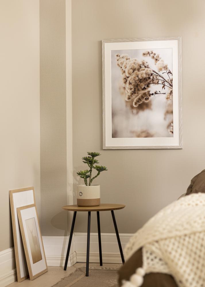 Rėmas Stilren šviesiai Pilka ąžuolas 40x50 cm - Paspartu baltas 12x15 inches