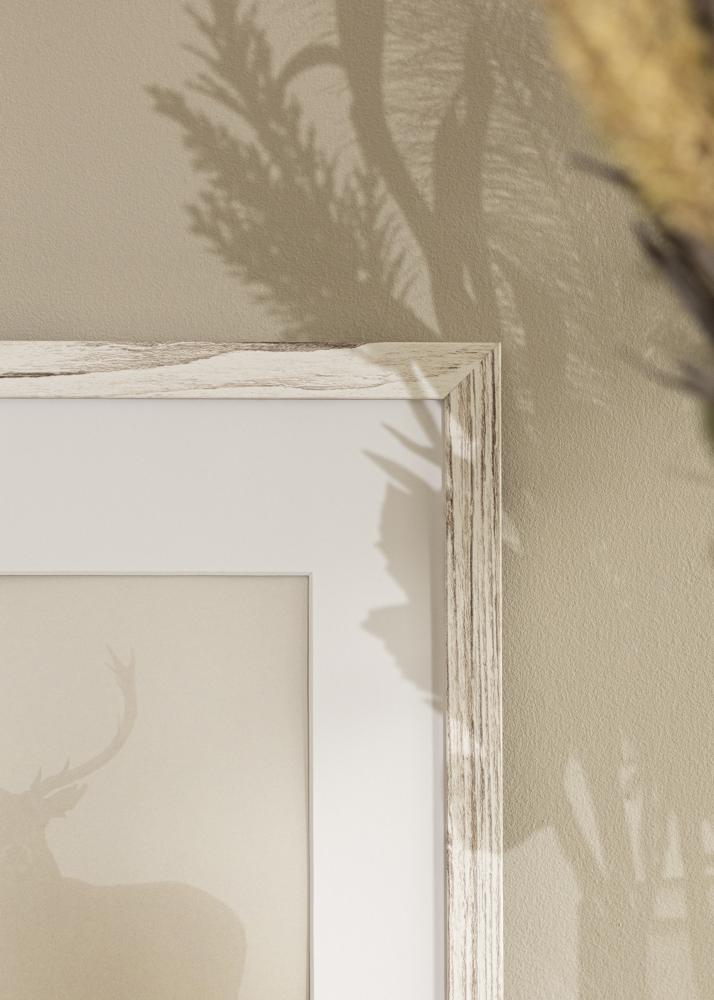 Rėmas Stilren Vintage Baltas 30x40 cm - Paspartu Baltas 21x29,7 cm