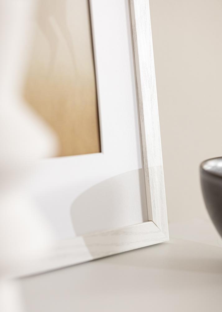 Rėmas Stilren baltas ąžuolas 70x100 cm - Paspartu baltas 61x91,5 cm