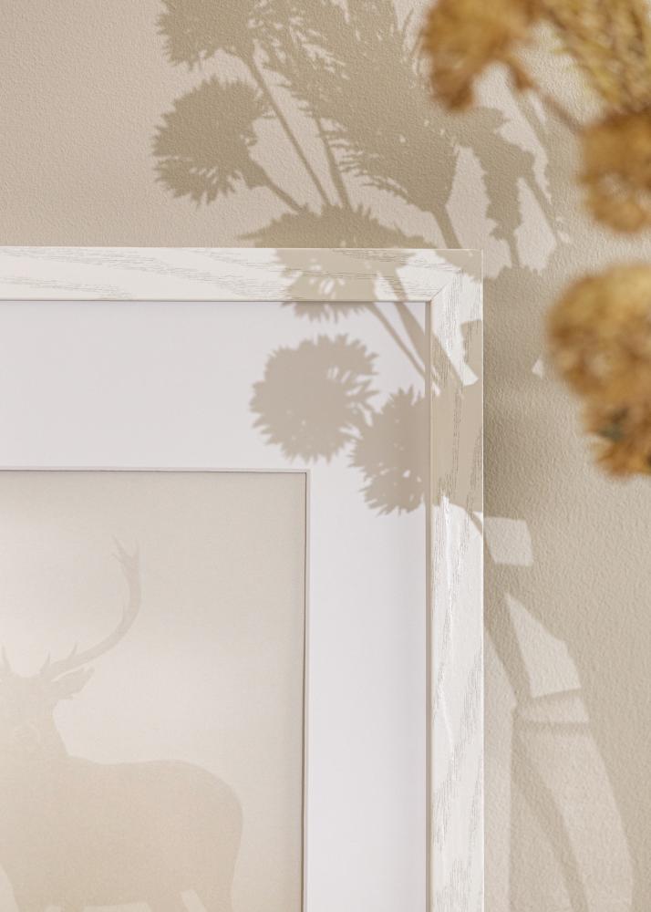 Rėmas Stilren baltas ąžuolas 70x100 cm - Paspartu baltas 61x91,5 cm