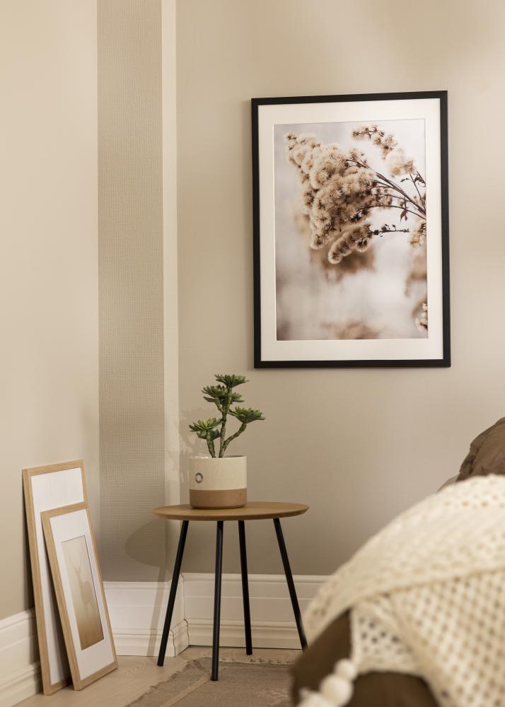 Rėmas Stilren Juodas 56x71 cm - Paspartu Baltas 46x61 cm