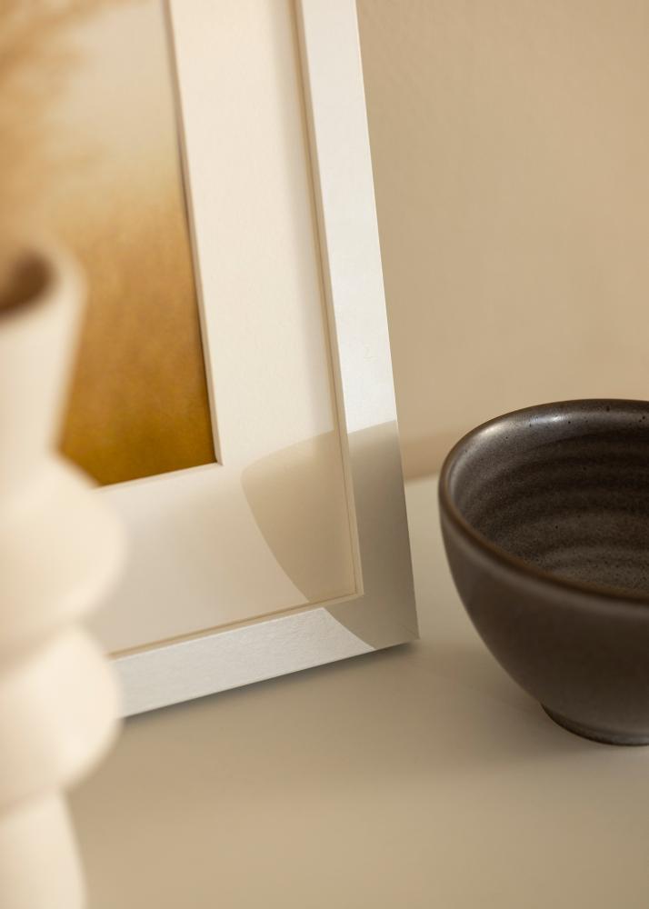 Rėmas BGA Classic Baltas 50x100 cm - Paspartu Baltas 40x90 cm