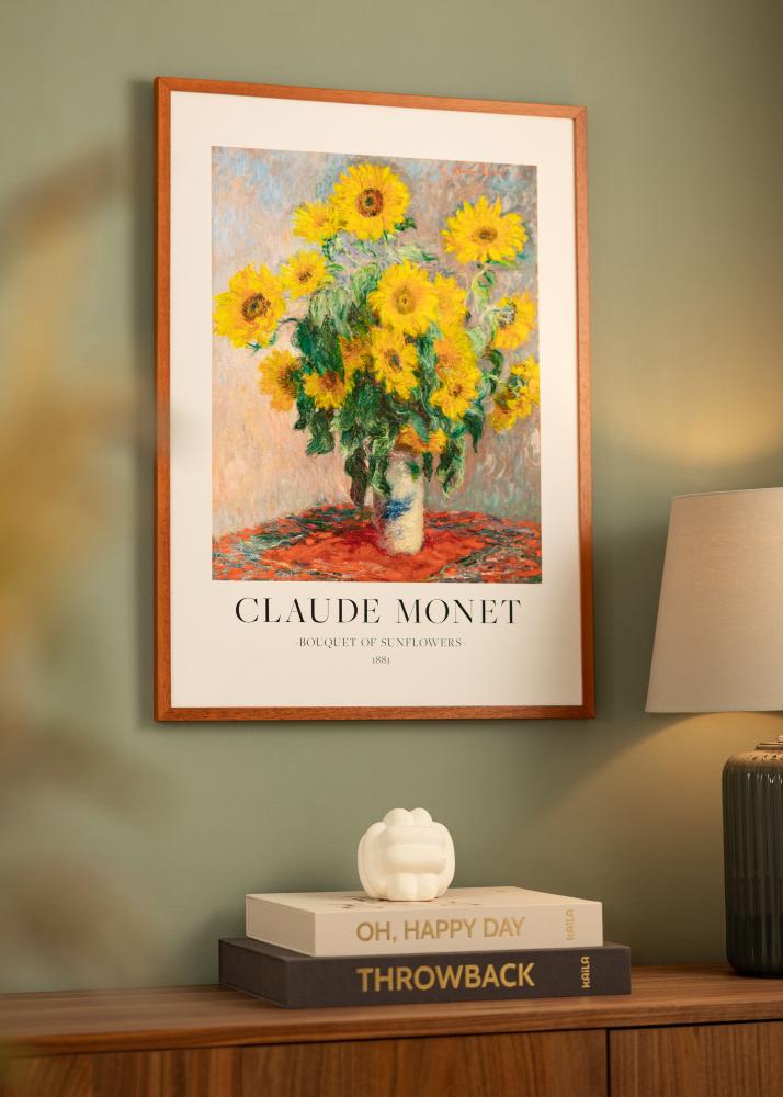 Rėmas Ares Vyšnia 50x70 cm - Paspartu baltas 16x23 inches