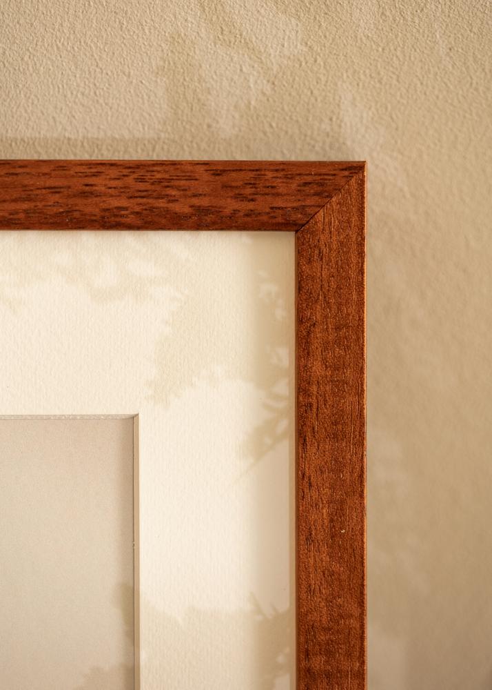 Rėmas Hermes Vyšnia 30x30 cm - Paspartu Baltas 20x20 cm