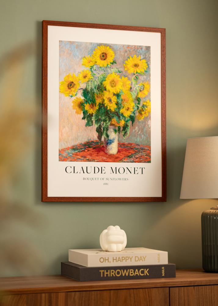 Rėmas Hermes Vyšnia 30x30 cm - Paspartu Baltas 20x20 cm