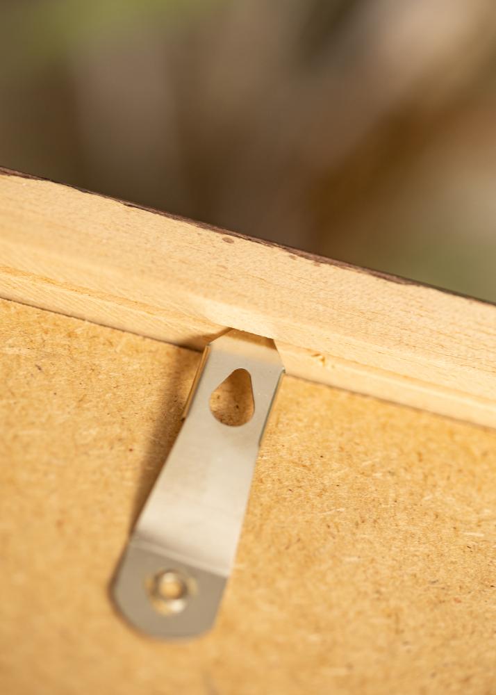 Rėmas Hermes Teak 40x50 cm - Paspartu Baltas 29,7x42 cm