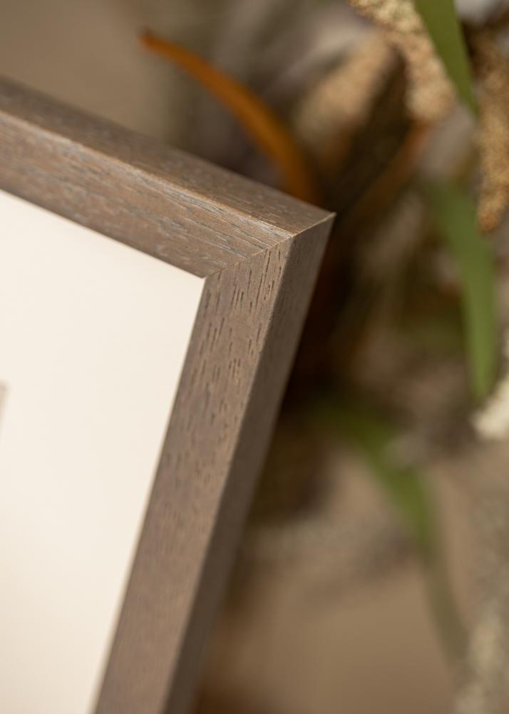 Rėmas Hermes Pilka 60x60 cm - Paspartu Baltas 50x50 cm