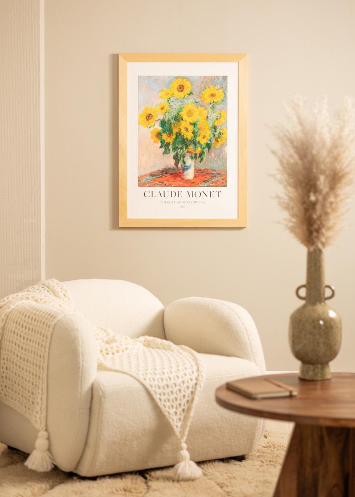 Rėmas Juno Mediena 40x50 cm - Paspartu Baltas 30x38 cm