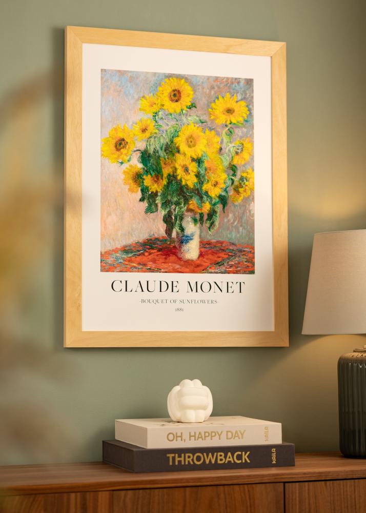 Rėmas Juno Mediena 40x50 cm - Paspartu Baltas 30x38 cm