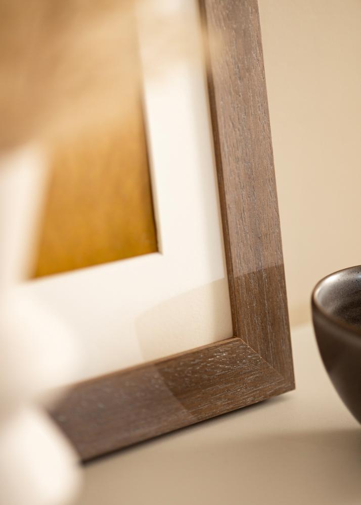 Rėmas Juno Pilka 70x100 cm - Paspartu baltas 62x93 cm