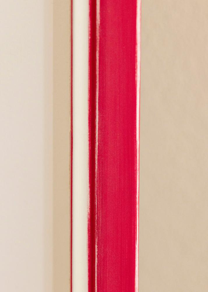 Rėmas Diana raudona 45x60 cm - Paspartu Baltas 35x50 cm