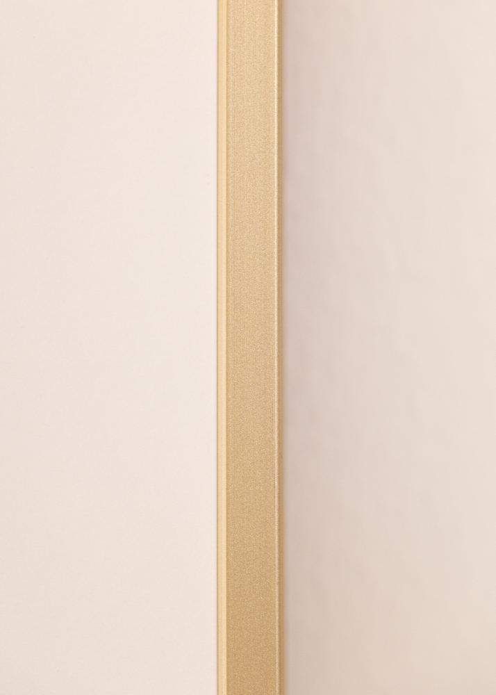 Aliuminio rėmas Žalvaris 30x40 cm - Paspartu Baltas 21x29,7 cm