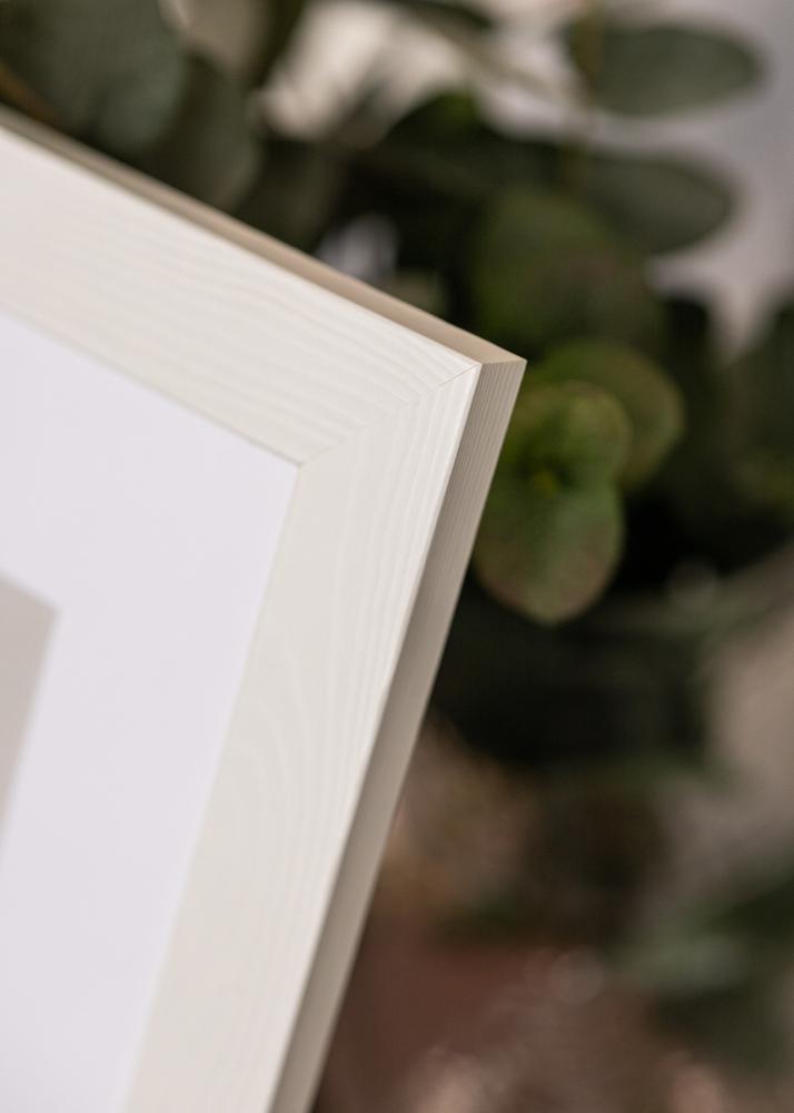 Rėmas Sandra Akrilinė stiklas Balta 40x60 cm