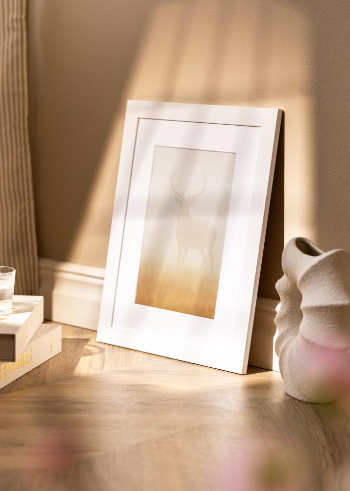 Rėmas Sandra Akrilinė stiklas Balta 40x60 cm