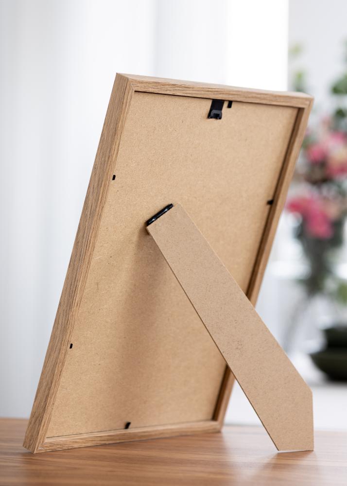 Rėmas Modern Teak 20x30 cm - Paspartu Baltas 10x21 cm