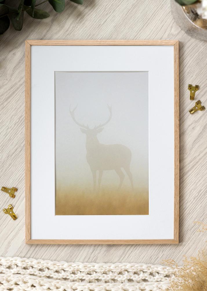 Rėmas Plonas ąžuolinis Akrilo stiklas 28x35 cm