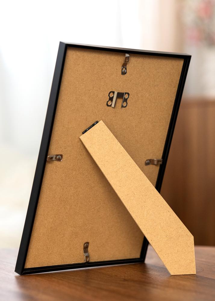 Rėmas Scandi Matinis juodas 20x25 cm - Paspartu Baltas 15x20 cm