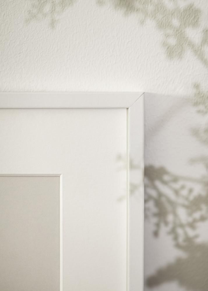 Rėmas Baltas Siauras 30 x 40 cm