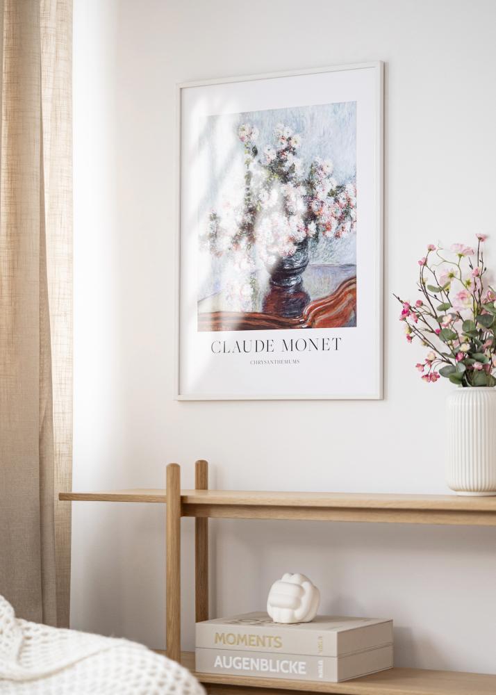 Rėmas Baltas Siauras 30 x 40 cm