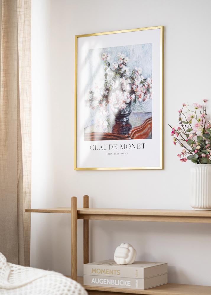 Rėmas Auksinis Siauras 40 x 50 cm