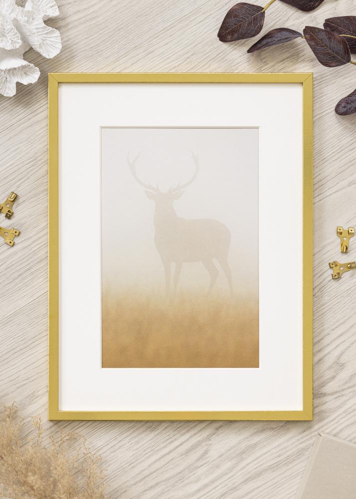 Rėmas Auksinis Siauras 40 x 50 cm