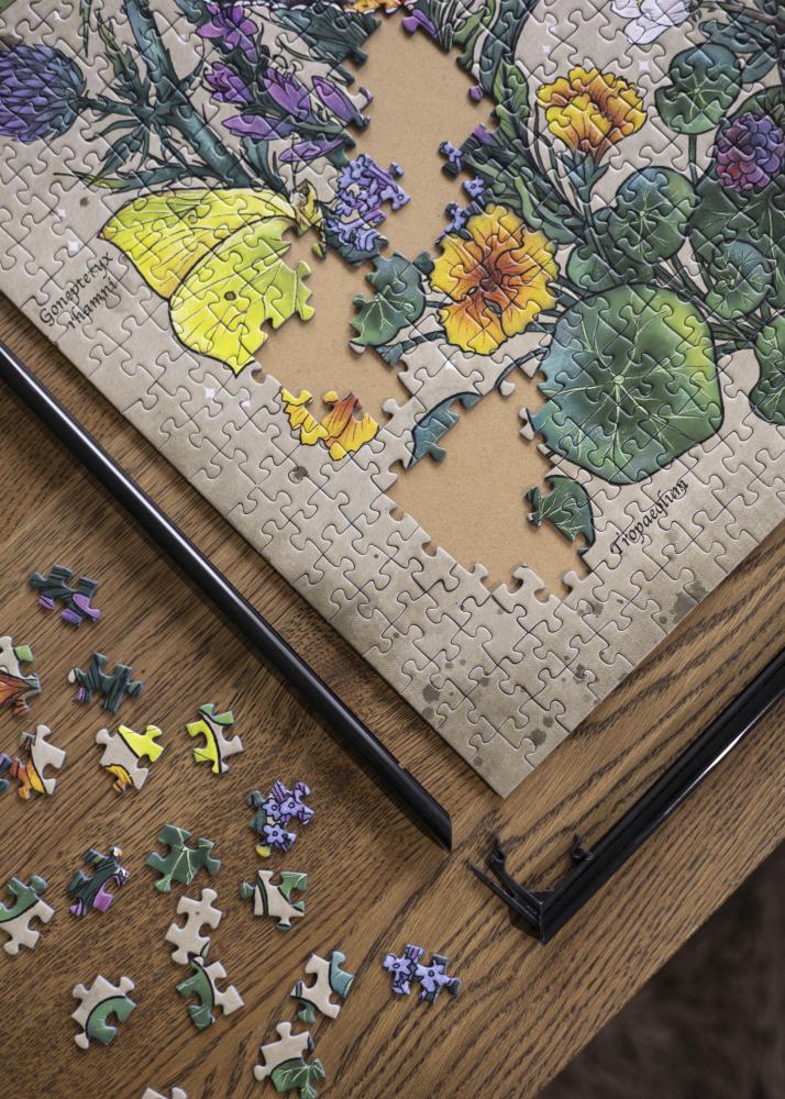 Dėlionės rėmas Juodas 60x80 cm