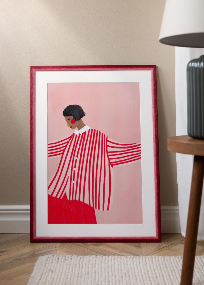 Rėmas Cornwall Akrilo stiklas Tamsiai raudonas 40x50 cm