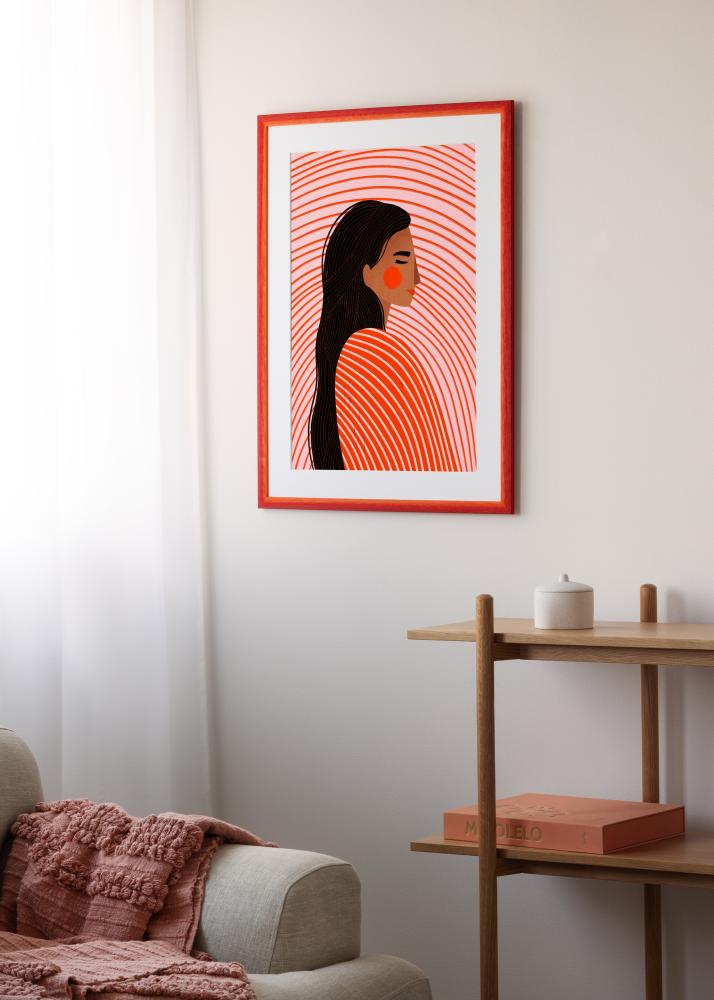 Rėmas Cornwall Akrilo stiklas Raudonas 42x59,4 cm (A2)