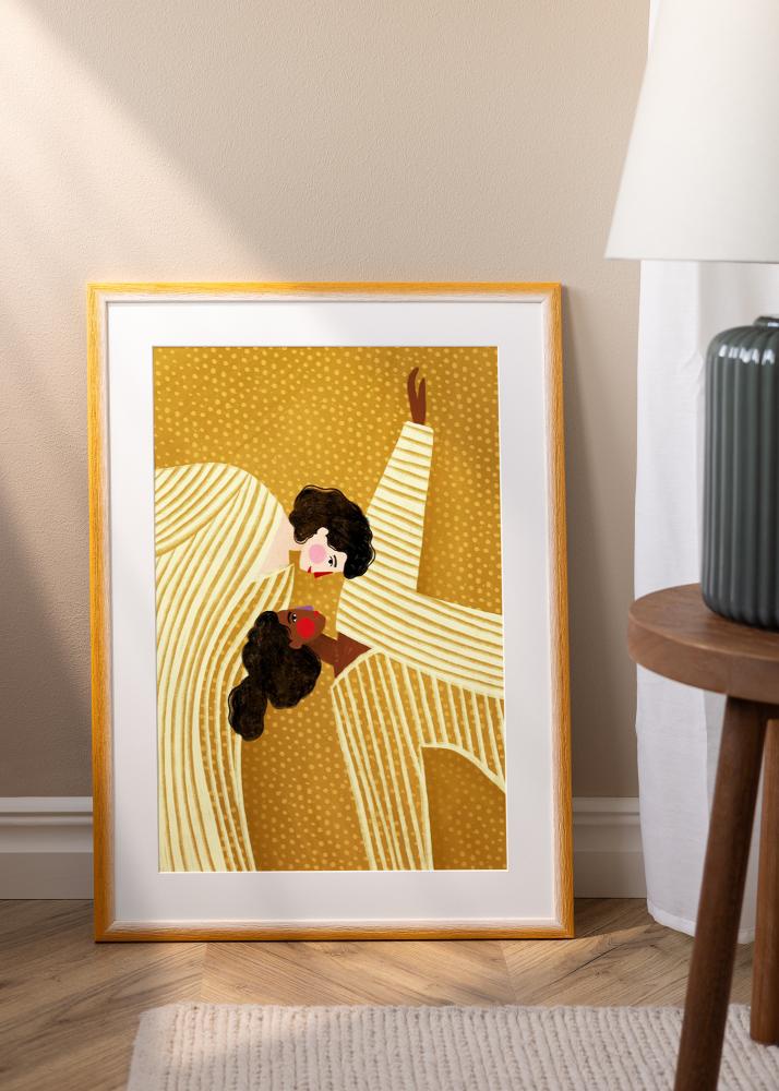 Rėmas Cornwall Akrilo stiklas Auksas 30x40 cm