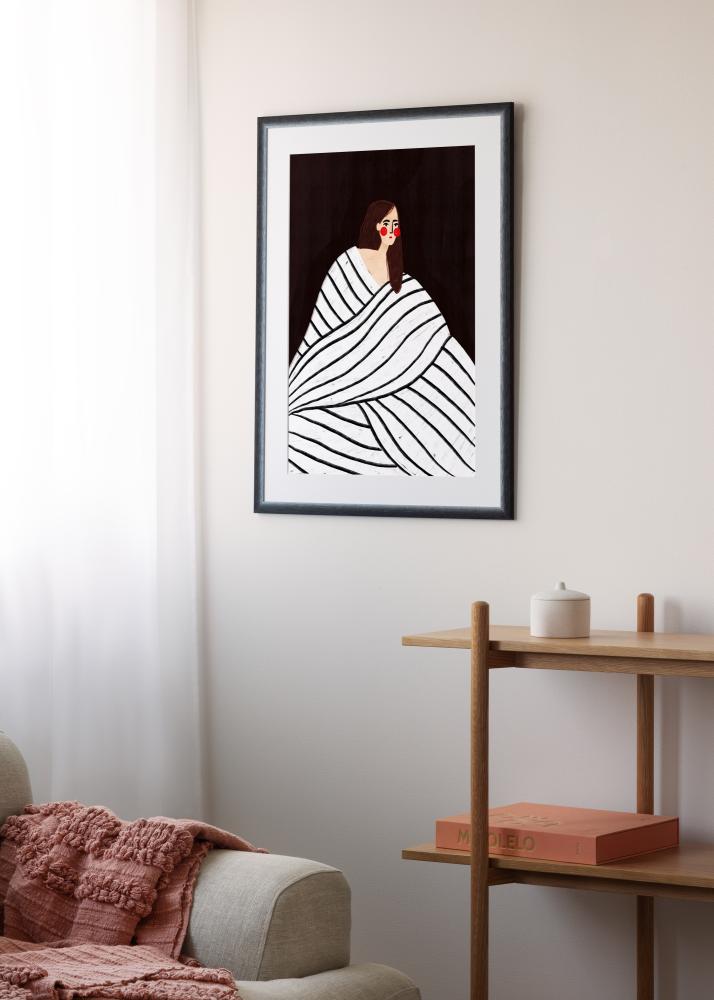 Rėmas Cornwall Akrilo stiklas Juoda 70x100 cm