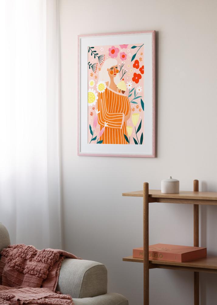 Rėmas Cornwall Akrilo stiklas Rožinė 40x50 cm