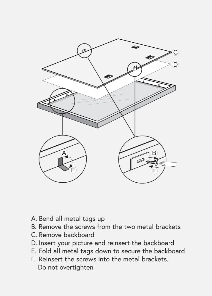 Rėmas Massiv Ąžuolas 60x80 cm - Paspartu Baltas 50x70 cm