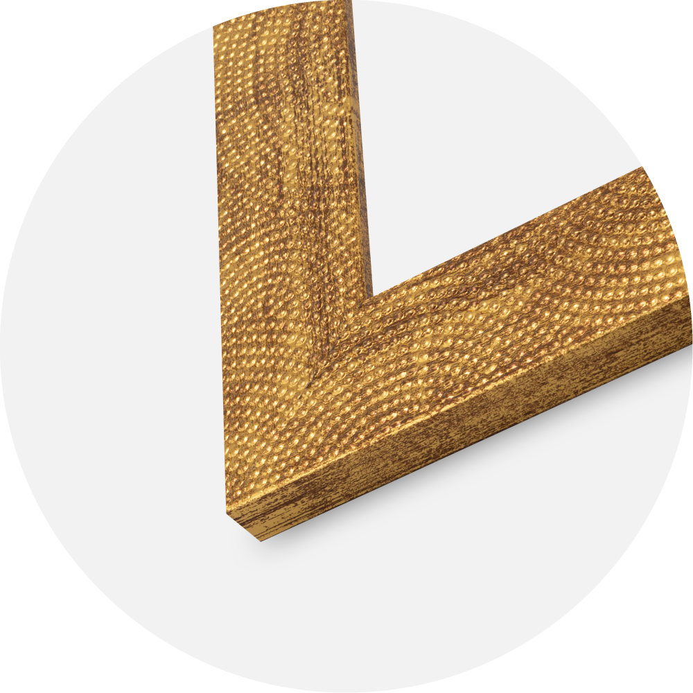 Rėmas Linea Akrilo stiklas Auksas 29.7x42 cm (A3)