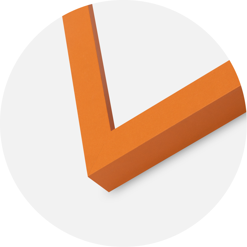 Rėmas Selection Akrilo stiklas Orange 40x40 cm