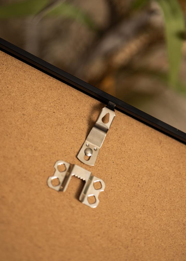 Aliuminio rėmelis Akrilo stiklas Juodas 50x60 cm