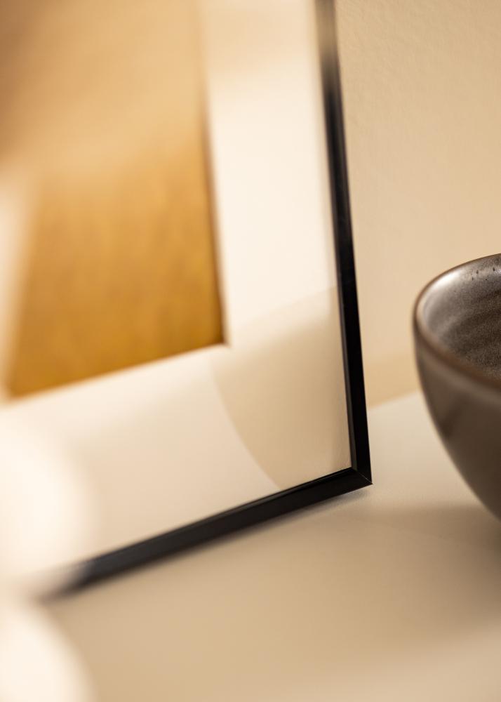 Aliuminio rėmelis Akrilo stiklas Juodas 50x60 cm