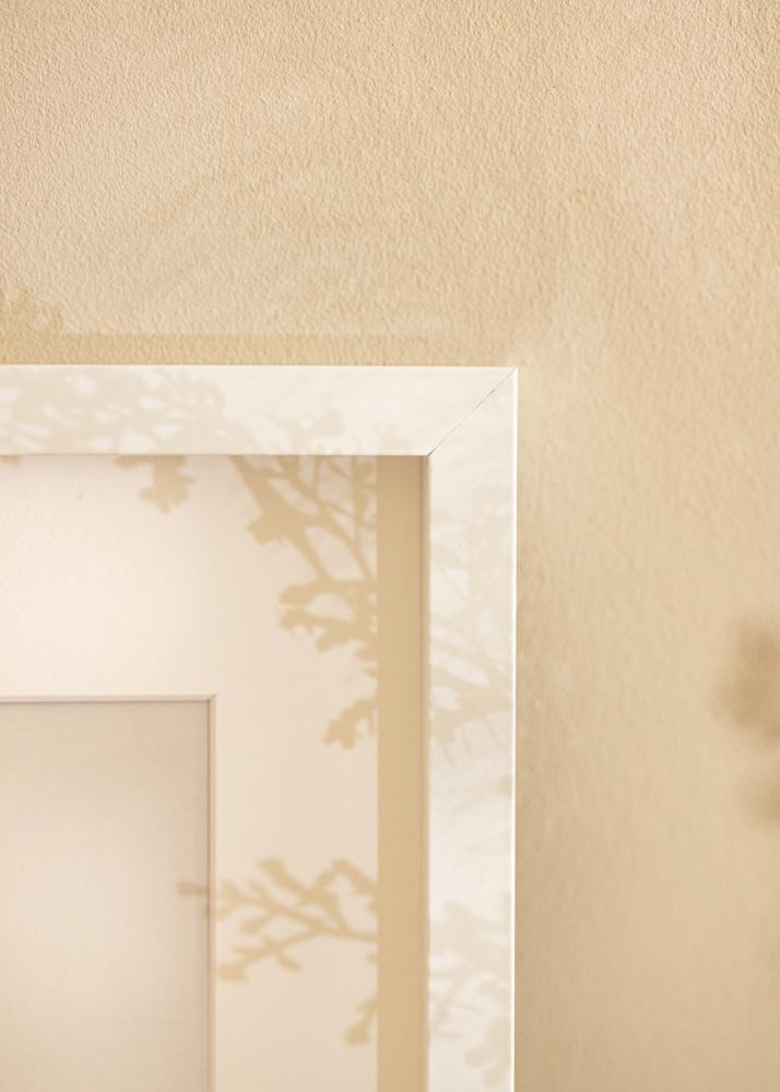 BGA Dėžutės rėmas Baltas 50x70 cm - Paspartu Baltas 40x60 cm