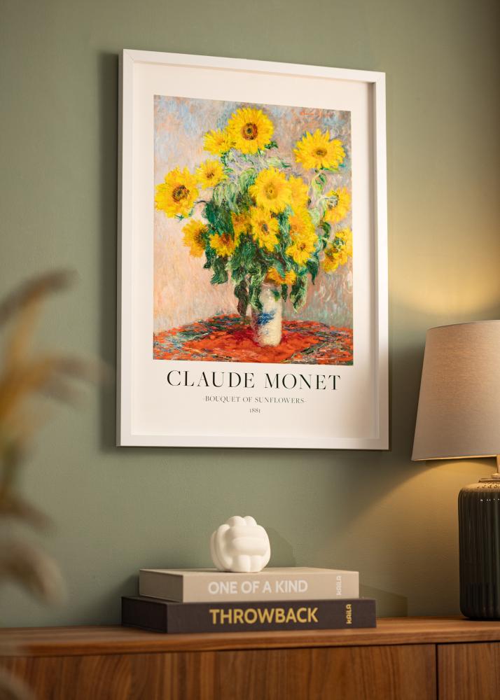 BGA Dėžutės rėmas Baltas 50x70 cm - Paspartu Baltas 40x60 cm