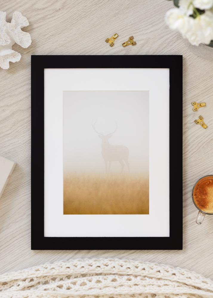 BGA Select Wide Akrilo stiklas Juodas 70x100 cm