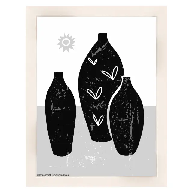 Rėmas Liv Baltas 15x20 cm - Paspartu Baltas 11x15 cm