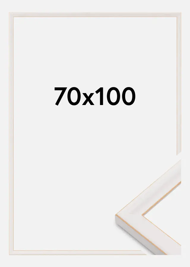 Rėmas Marie Claire Akrilo stiklas Baltas 70x100 cm