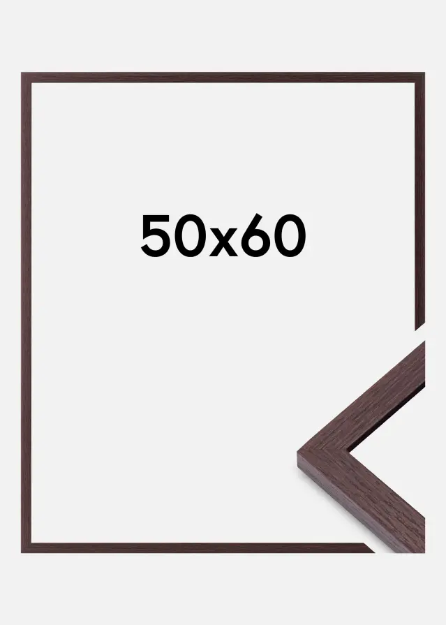 Rėmas Modern Akrilo stiklas Riešutas 50x60 cm
