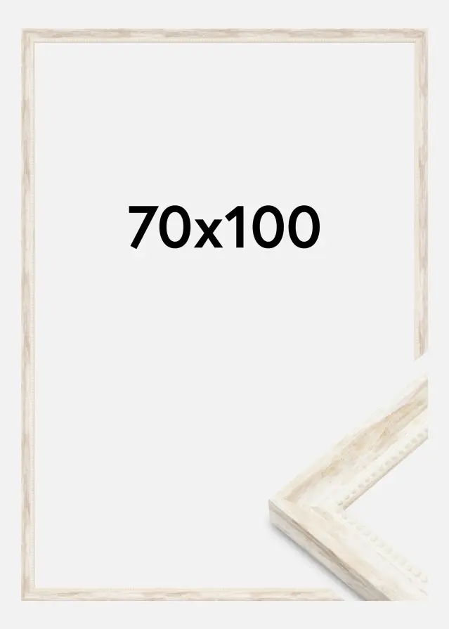 Rėmas Soledad Akrilo stiklas Balta 70x100 cm