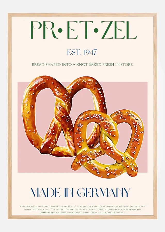 Pretzel Print Įrašai