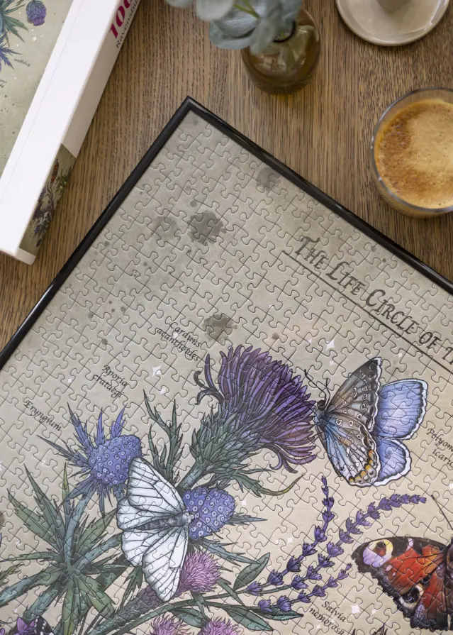 Dėlionės rėmas Juodas 60x80 cm