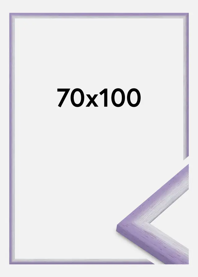 Rėmas Cornwall Akrilo stiklas Šviesiai violetinė 70x100 cm