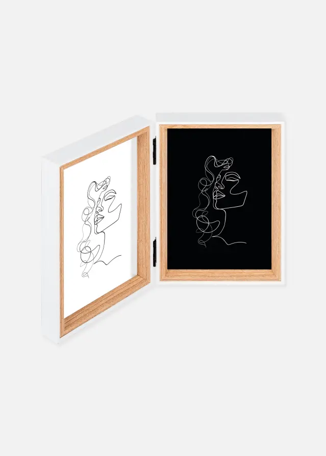 Silhouette Sulankstomas rėmelis Ąžuolas 13x18 cm – 2 nuotraukos