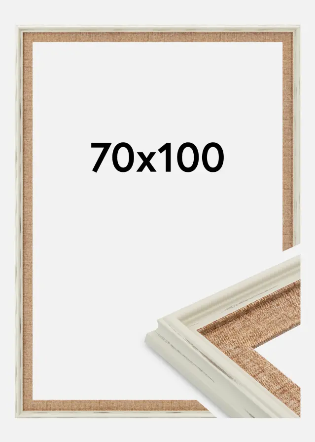 Rėmas Sandweave Akrilo stiklas Balta 70x100 cm